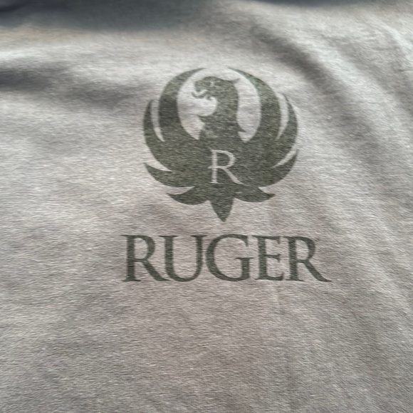 Ruger Gray Short Sleeve Crew Neck Tee - Picture 3 of 5